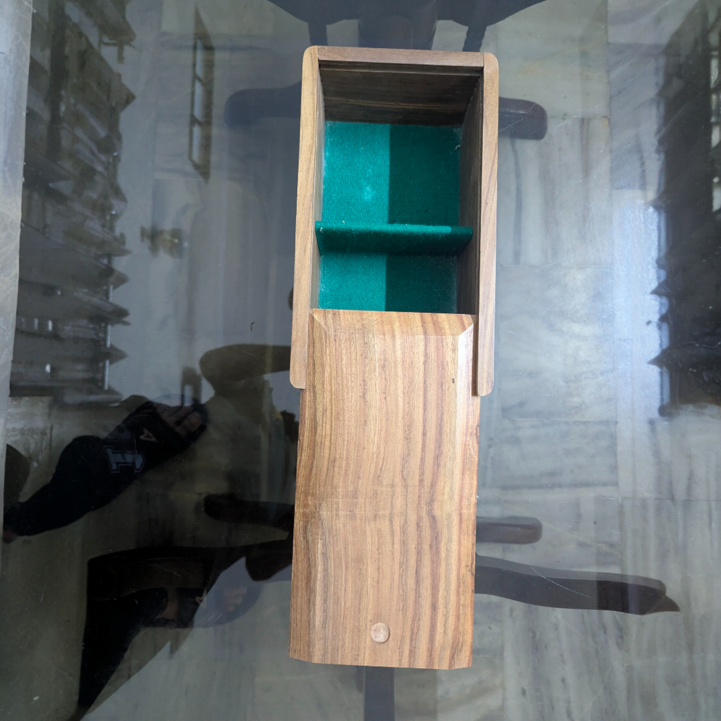 Wooden Storage Box for 3.75" Chess Pieces - Made of Rosewood