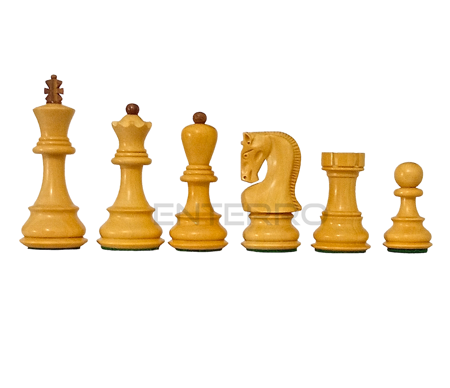 3.75" Reproduced 1959 Russian Zagreb Series - Wooden Chess Pieces