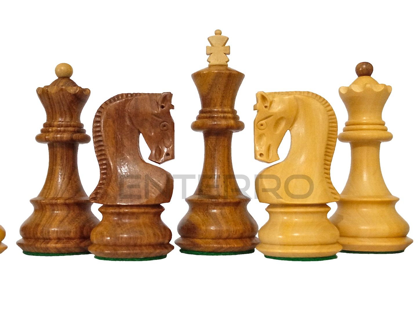 3.75" Reproduced 1959 Russian Zagreb Series - Wooden Chess Pieces