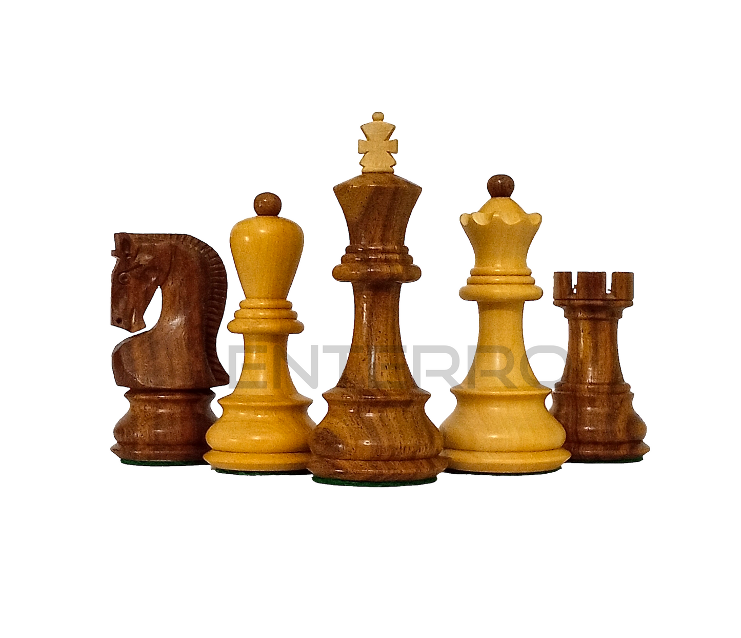 3.75" Reproduced 1959 Russian Zagreb Series - Wooden Chess Pieces