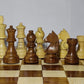 3" Wooden Staunton German Knight Chess Pieces STANDARD - Made of Acacia Wood and Boxwood