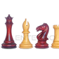 4.1" Mongolian Series Wooden Chess Pieces - Made of Red Bud Rosewood and Boxwood (Copy)