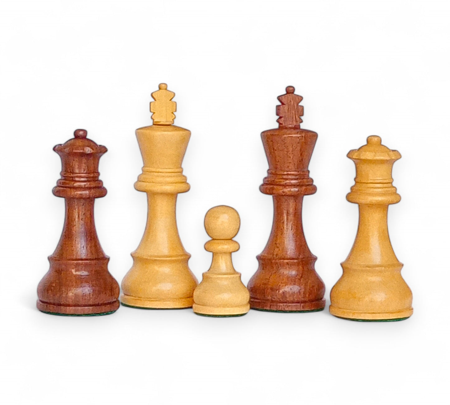 3.75" Staunton German Knight CLASSIC - Wooden Chess Pieces - Made of Acacia and Boxwood