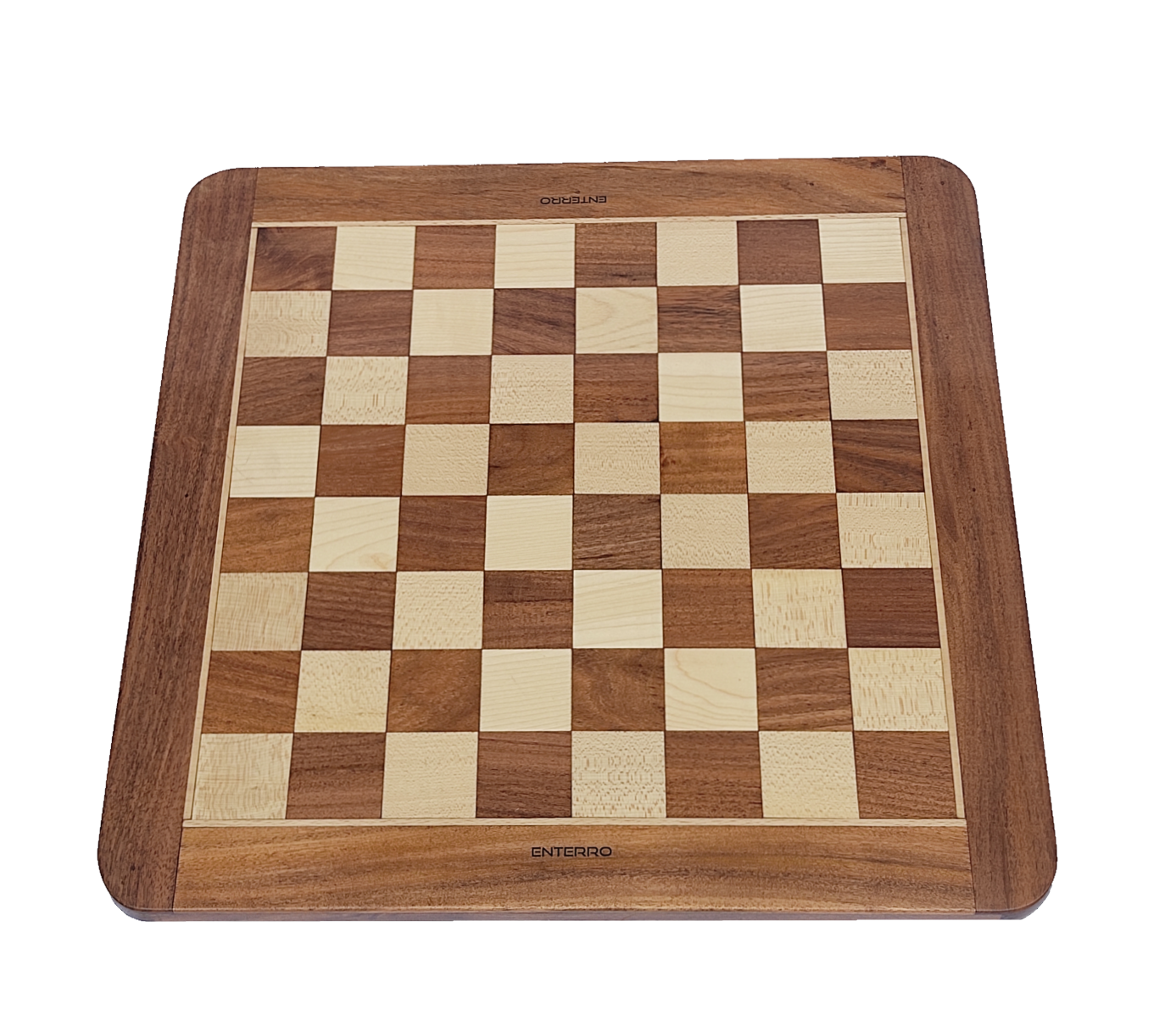 Wooden FLAT Chess Board 16 x 16 inch without Chess Pieces - Premium Quality - Handcrafted