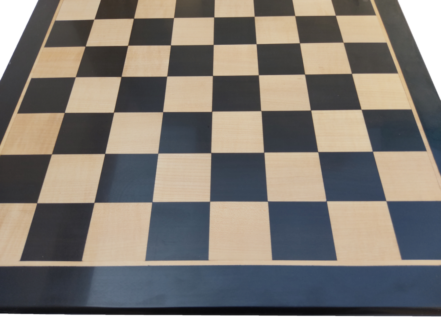 21 x 21 inch Wooden Chess Set - Square 55 mm - Made of Ebony Wood and Maple wood || 3.9" New Staunton Series Chess Pieces made of Black Ebony Wood and Boxwood