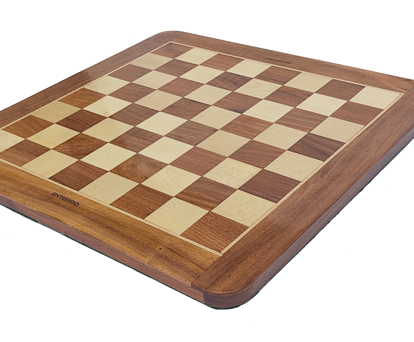 Wooden FLAT Chess Board 16 x 16 inch without Chess Pieces - Premium Quality - Handcrafted