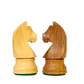 3.75" Staunton German Knight STANDARD Wooden Chess Pieces - Made of Acacia and Boxwood