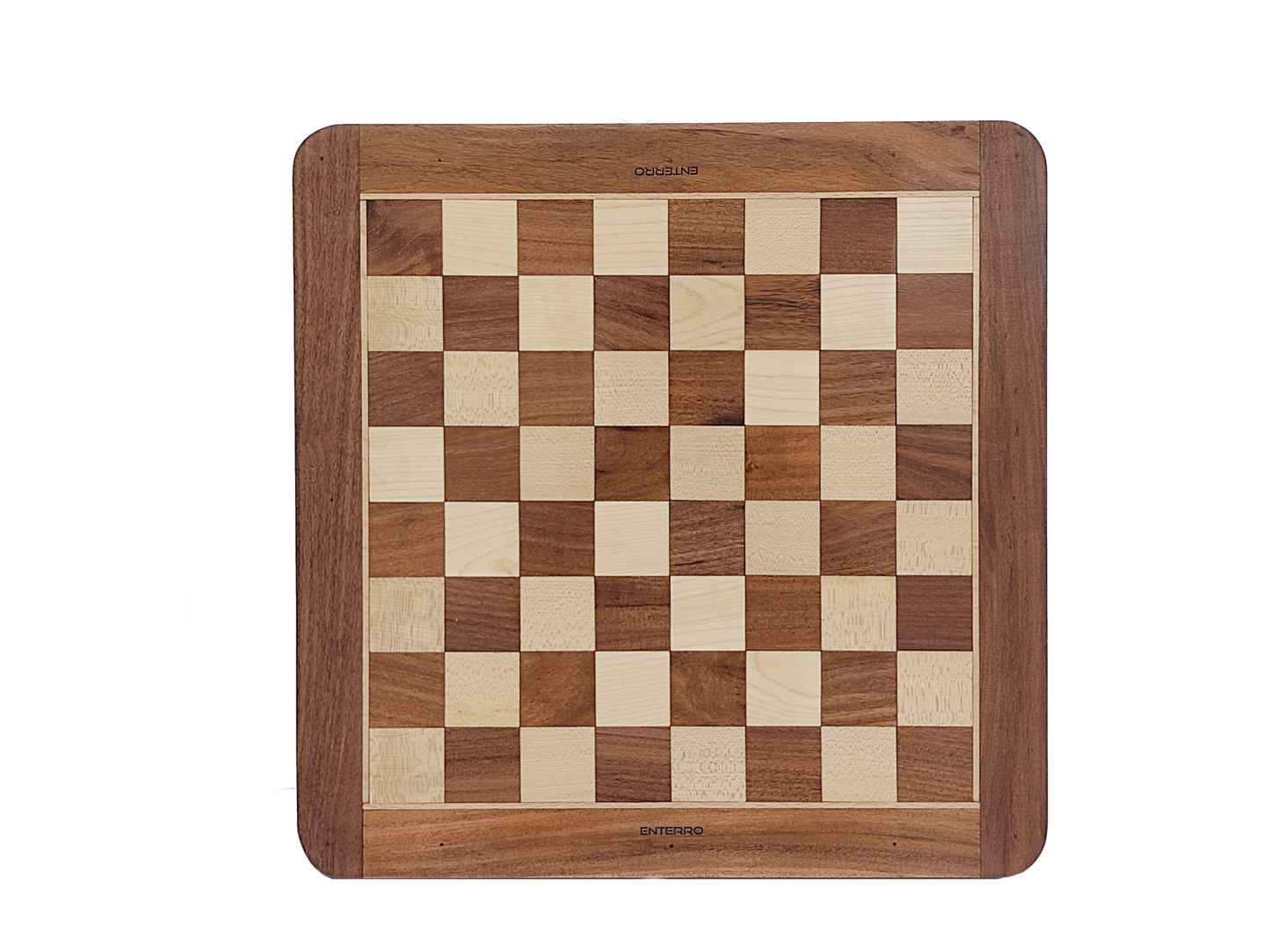 Wooden FLAT Chess Board 16 x 16 inch without Chess Pieces - Premium Quality - Handcrafted