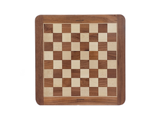 Laden Sie das Bild in den Galerie-Viewer, Wooden FLAT Chess Board 16 x 16 inch without Chess Pieces - Premium Quality - Handcrafted