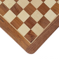 Wooden FLAT Chess Board 16 x 16 inch without Chess Pieces - Premium Quality - Handcrafted