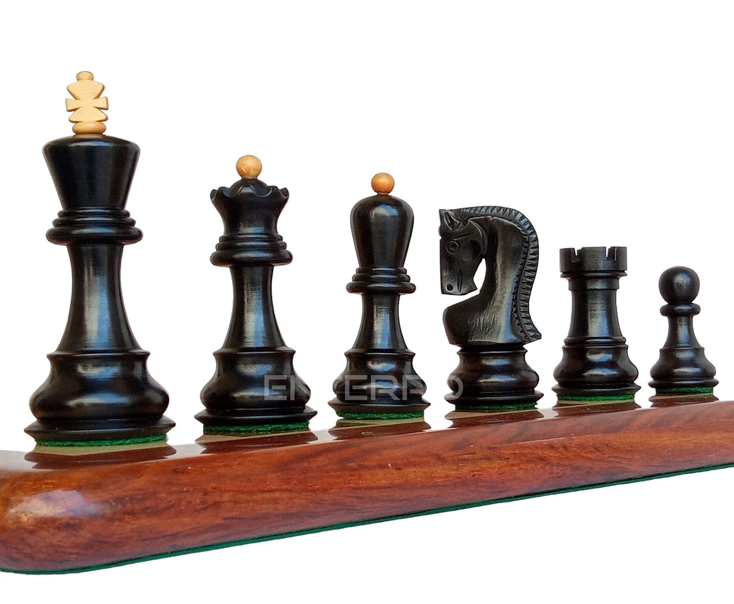 3.75" Reproduced 1959 Russian Zagreb Series - Wooden Chess Pieces