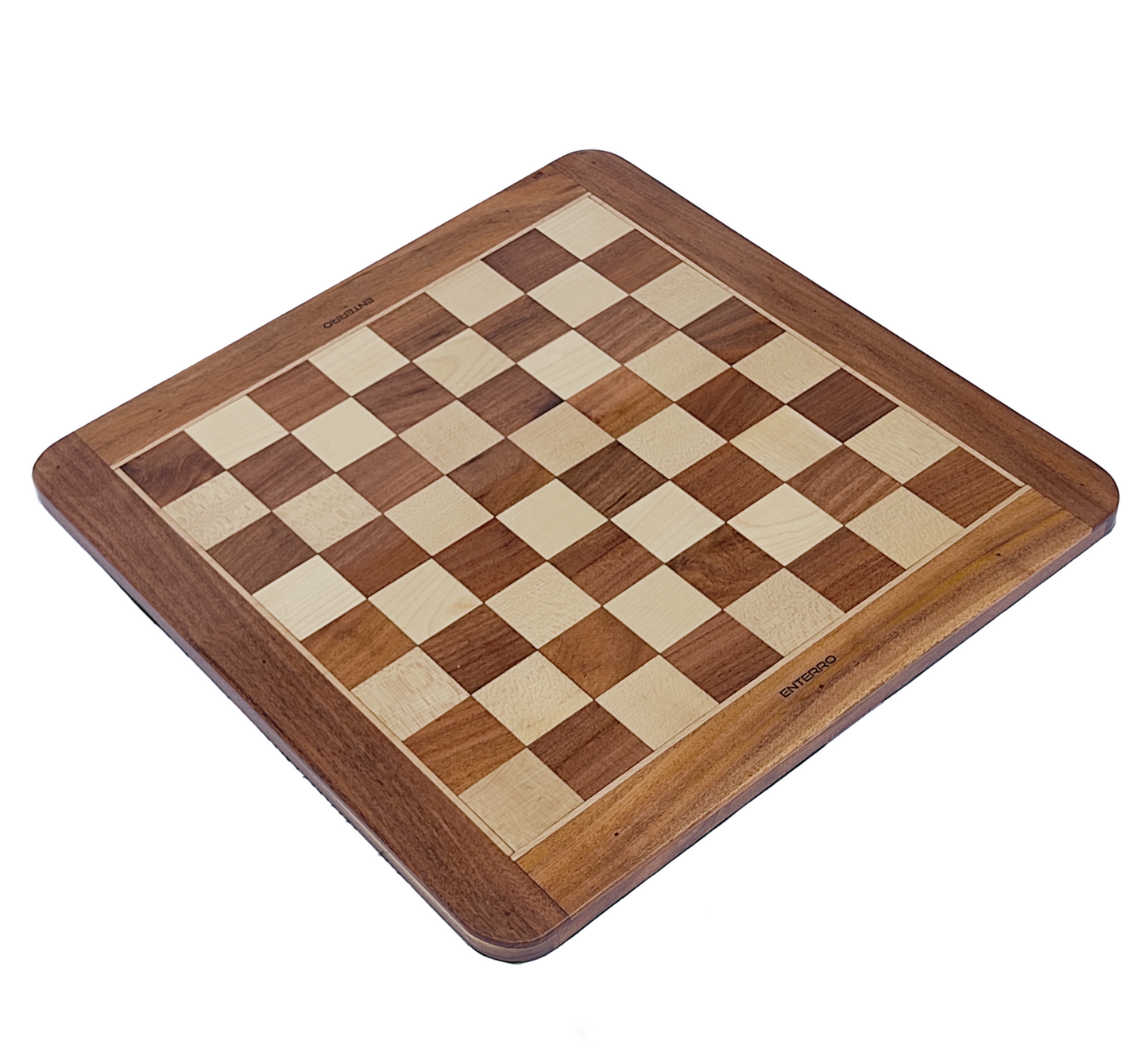 Wooden FLAT Chess Board 16 x 16 inch without Chess Pieces - Premium Quality - Handcrafted