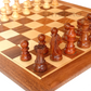 14" x 14" Flat Magnetic Wooden Chess Set - Magnetic Chess Board - Wooden Magnetic Chess Pieces