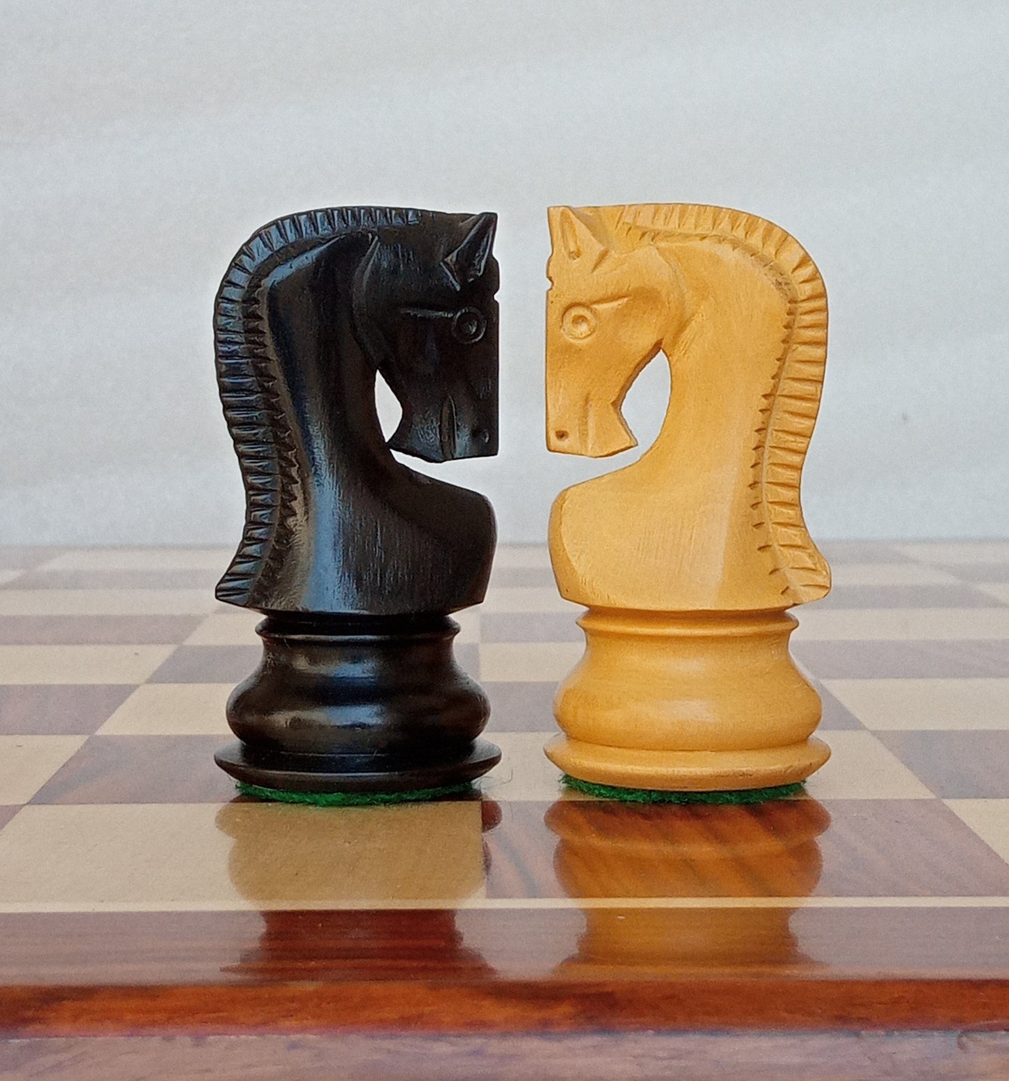 3.75" Reproduced 1959 Russian Zagreb Series - Wooden Chess Pieces