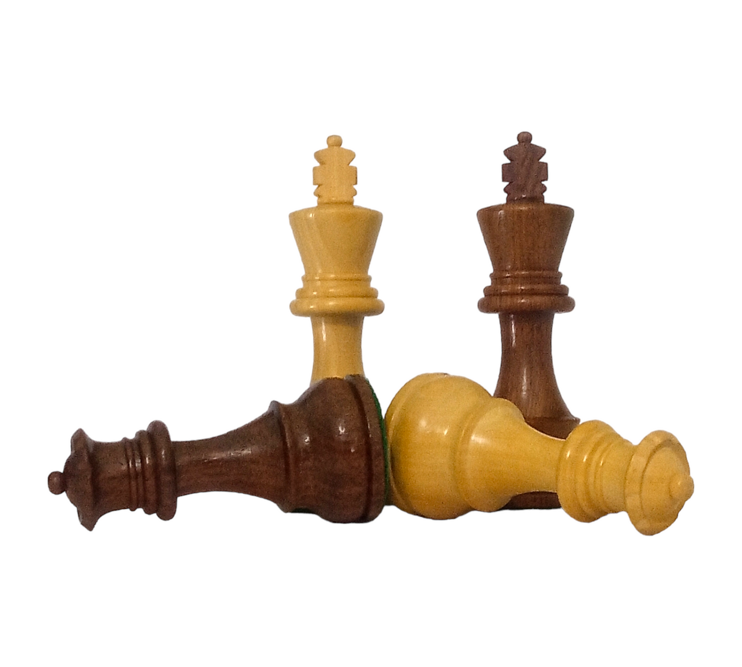 3.75" Staunton German Knight Classic Wooden Chess Pieces - Made of Rosewood and Boxwood