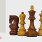 3.75" Reproduced 1959 Russian Zagreb Series - Wooden Chess Pieces with 2 extra Queens (without chess board)