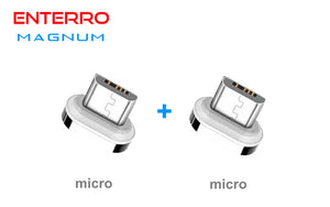 ENTERRO™ Magnum micro Magnetic Connectors (2 Pieces micro USB) - Enterro Magnetic Cable