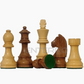 3.75" Staunton German Knight STANDARD Wooden Chess Pieces - Made of Acacia and Boxwood