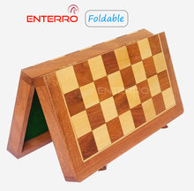 Cargar imagen en el visor de la galería, Wooden Chess Board Set - 12&quot; x 12&quot; NON-MAGNETIC - Wooden Board Game for Kids &amp; Adults