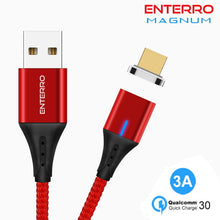 Cargar imagen en el visor de la galería, ENTERRO™ MAGNUM micro USB Magnetic Cable - 3A Fast Charging - Enterro Magnetic Cable