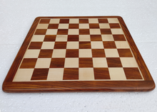 Charger l&#39;image dans la galerie, ENTERRO™ Premium Golden Rosewood FLAT Chess Board 19 x 19 inch without Chess Pieces - Handcrafted with Patience