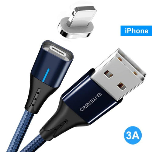 ENTERRO™ MAGNUM Magnetic Cable iPhone - 3A Fast Charging & Data Sync